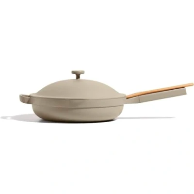 Image of Our Place Always Pan Large 31.8 cm Nonstick, Toxin Free Ceramic Cookware Versatile Frying Pan, Skillet, Saute Stay Cool Handle Oven Safe Lightweight Aluminum Body Steam