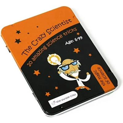 Image of The Purple Cow PCCS2 Crazy Scientist Magic of Science Activity Cards
