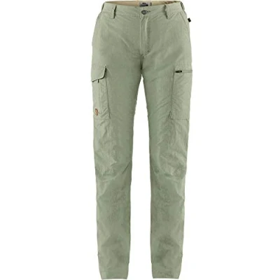 Image of Fjällräven F84758 516 Travellers MT Trousers, Women, Sage Green, 48