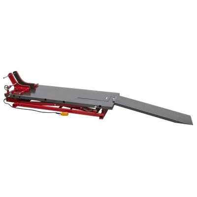 Image of Sealey MC680E Motorcycle Lift 680 kg Capacity Heavy Duty Electro/Hydraulic