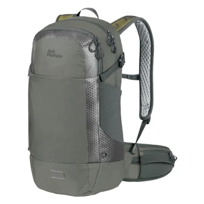Image of Jack Wolfskin Unisex Hiking Pack, Gecko Green, One Size
