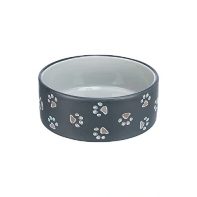 Image of Trixie 24775 Jimmy ceramic bowl, random color selection, various, 1 piece (pack of 1),15 cm