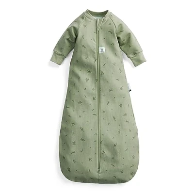 Image of ergoPouch 1.0 Tog Jersey Sleeping Bag Arms Out Baby Sleep Sack Soft, Breathable &amp; Comfortable (Willow, 8 24 months)