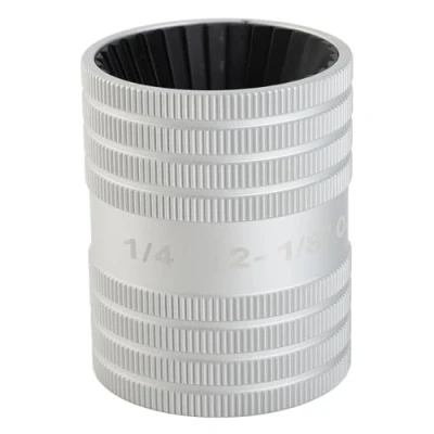 Image of 5/16in to 2 1/8in Inner Outer Reamer, Stainless Steel Pipe PVC Reamer for Debarring&amp; Chamfer Pipes