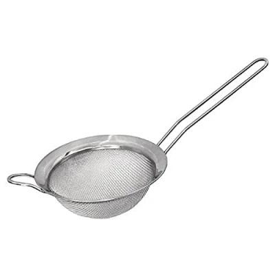 Image of Vogue Sieve 18cm Strainer Stainless Steel Cooking Food Kitchen Tea Mesh Filter