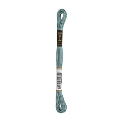 Image of Anchor Six Strand Embroidery Floss 8.75 Yards Blue Mist Medium 12 per Box