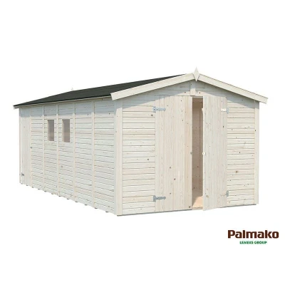 Image of 9&#039; x 18&#039; Palmako Dan Premium (16mm) Nordic Shed (2.7m 5.5m)