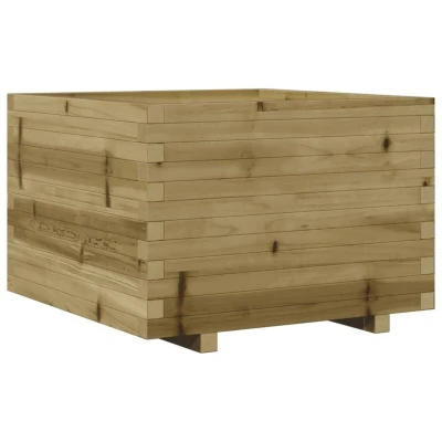 Image of vidaXL Garden Planter 70x70x49.5 cm Impregnated Wood Pine