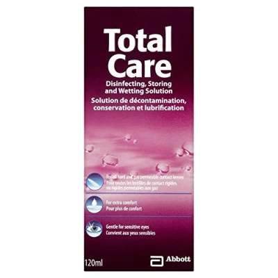 Image of Total Care Disinfecting, Storing and Wetting Solution 120ml