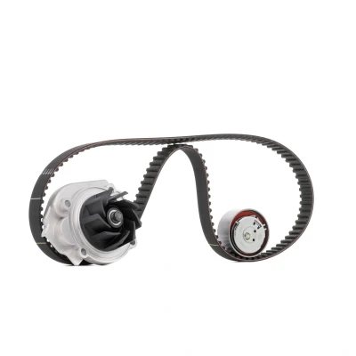 Image of 71771599, 71776007, K6000629059 Water Pump + Timing Belt Kit BOSCH 1 987 946 386 129 1032mm 22mm FIAT: 500 Hatchback, Panda II Hatchback