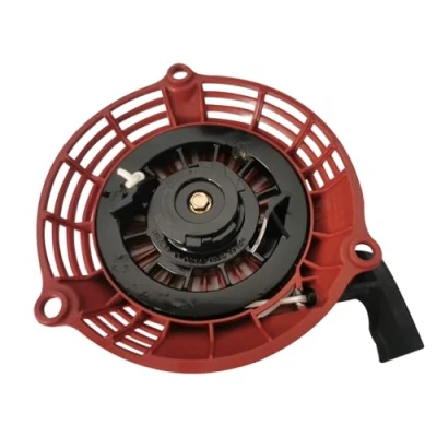 Image of Nikou Recoil Starter, Pull Starter Replacement Start Assembly for H0N DA GC135, GC160, GCV135, GCV160, EN2000 GENERATORS Engine Motor Generator Parts Lawn Mower(Red)
