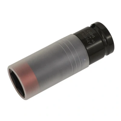 Image of Sealey Premier Alloy Wheel Ultra Power Impact Socket 21mm 1/2&quot;Sq Drive