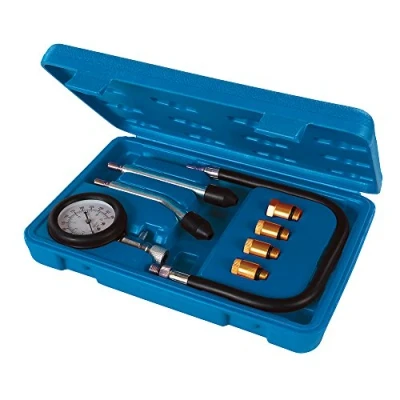 Image of Silverline Petrol Engine Compression Test Kit 8pce 0 300psi