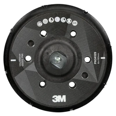 Image of 3M Perfect It Random Orbital Polisher Back up Pad, 150 mm (6 in), 34129