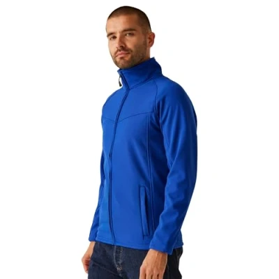 Image of Regatta Professional Men&#039;s Uproar Interactive Wind Resistant Softshell, Oxford Blue, size XXX Large