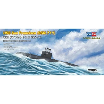 Image of Hobbyboss 1:700 Scale USS San Francisco SSN 711 Assembly Authentic Kit
