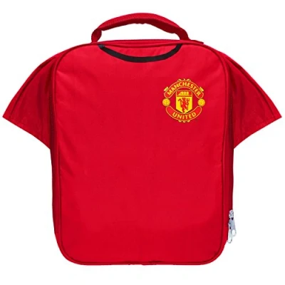 Image of Manchester United FC Official Football Gift Kit Lunch Box Cool Bag