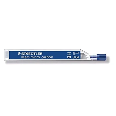 Image of Staedtler 1.3 mm HB Leads for Mars Micro Mechanical Pencil (Pack of 6)