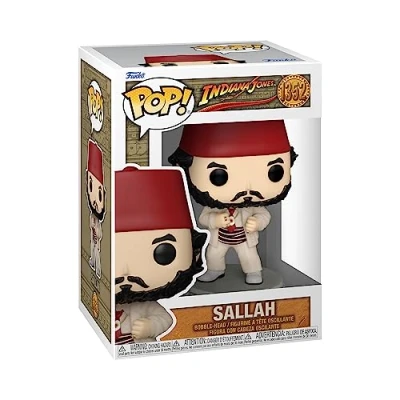 Image of Funko Pop! Movies: Indiana Jones Sallah Collectable Vinyl Figure Gift Idea Official Merchandise Toys for Kids &amp; Adults Movies Fans Model Collectors and Display