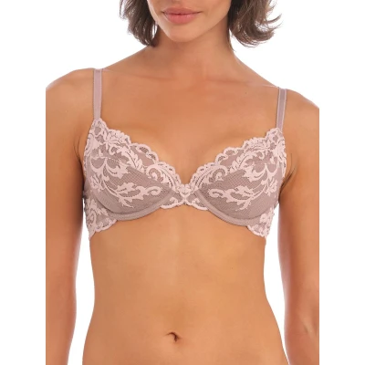 Image of Wacoal Women&#039;s Instant Icon Underwire Bra, Cafe Au Lait, 32C