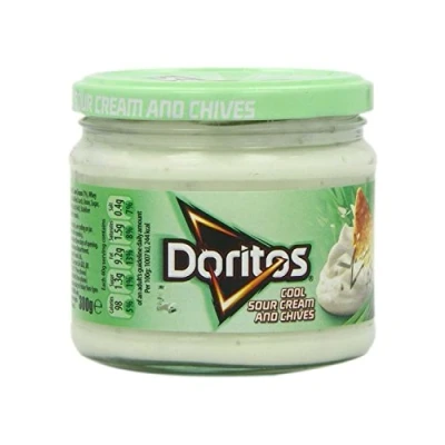 Image of Doritos Sour Cream &amp; Chive Dip 300Gm Pack of 6