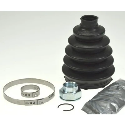 Image of 46308465 CV Boot LÖBRO 305153 123mm TPE (thermoplastic elastomer) with nut ALFA ROMEO: MiTo, Giulietta Hatchback, FIAT: Grande Punto Hatchback