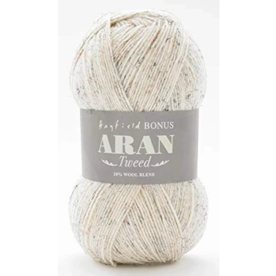 Image of Sirdar (Hayfield) Aran Tweed Knitting Wool/Yarn Sandstorm 930 per 400g ball