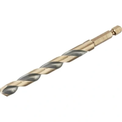 Image of DeWalt Black and Gold Hex HSS G Drill Bit 9.0mm