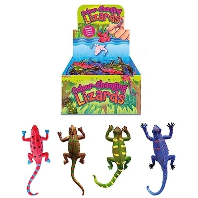 Image of Playwrite Colour Changing Lizards 15cm
