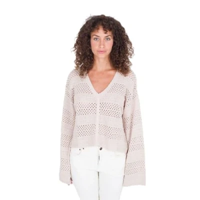 Image of Sweater women Easy Times Crochet