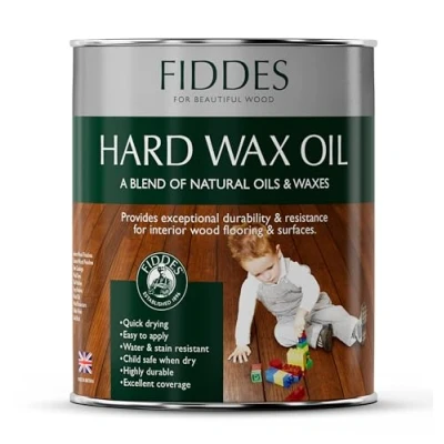 Image of FIDDES Hard Wax Oil Clear (1, Semi Gloss 1lt)