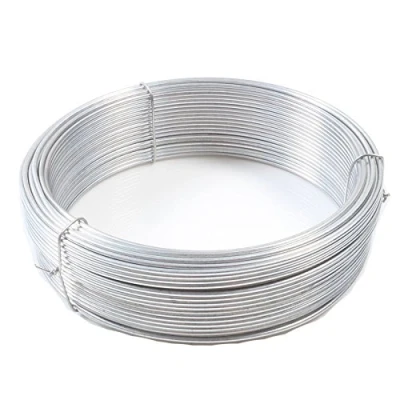 Image of 30 Metre Roll Of Extra Thick 1.6mm Galvanised Wire Picture/Mirror/Frame Hanging Cable