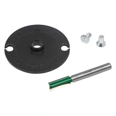 Image of Trend Routing Workshop Jigs Letter and Number Cutter/Bush Pack, 1/4 Inch Shank, TEMP/LN57X1/4