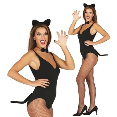 Image of Guirca Cat Set, Black, 17400