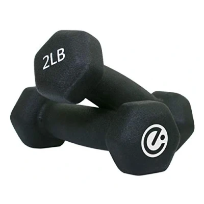 Image of Echelon Dumbbells 2 lb. Weight Set, Black
