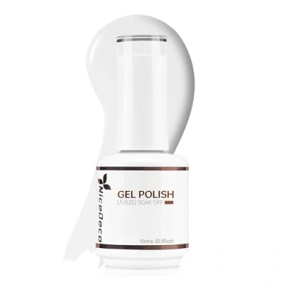 Image of Nicedeco Gel Nail Polish, 15ml UV/LED Soak Off Polish Art Manicure Pedicure, Salon &amp; Home Use Long Lasting Easy to Apply 003