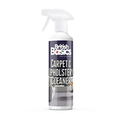 Image of BritishBasics Carpet and Upholstery Cleaner Stain Remover Spray 500ml, Clear