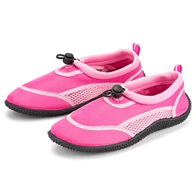Image of Undercover Kids Toggle Aqua Shoes FWR1124 Pink Size 4