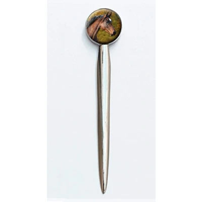 Image of Horse Design On A Lovely Polished Letter Opener Ideal Birthday Gift Comes Boxed N80