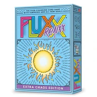 Image of Looney Labs Fluxx Remixx Board Game Ages 8+ 2 6 Players 5 30 Minutes Playing Time