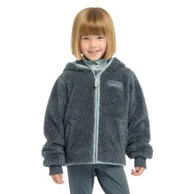 Image of LeMieux Mini Teagan Childrens Fleece Petrol 9 10 Years