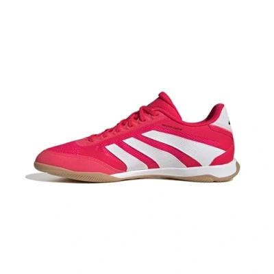 Image of adidas Unisex Predator League Indoor Football Boots, Lucid red/FTWR White/core Black, 6.5 UK