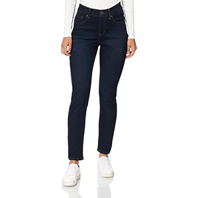 Image of Lee Women&#039;s Shape Skinny Jeans, Darkest Night, 31W x 33L