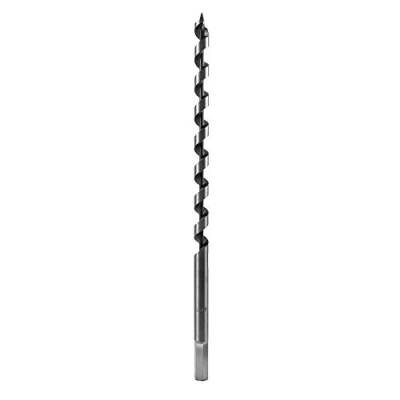 Image of QWORK® Wood Auger Drill Bits, 16mm x 300mm, Cuts Shallow and Deep Holes in Wood, 1 Piece