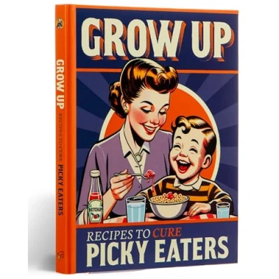 Image of Grow Up! A Picky Eaters Recipe Gift Book Joke For Fussy