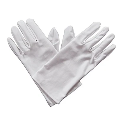 Image of Wicked Costumes Adult Gents White Gloves Fancy Dress Accessory