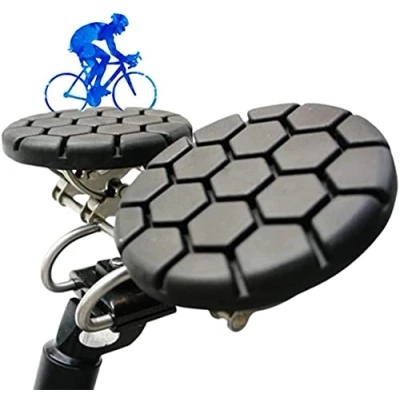 Image of Bike Seat Cushion Saddle Noseless Comfortable Bicycle Suitable for MTB Mountain Bike, Folding Road City Exercise Bikes