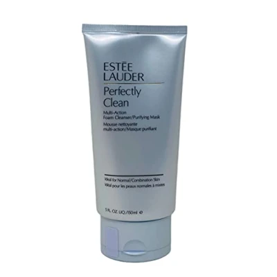 Image of Estee Lauder Perfectly Clean Multi Action Foam Cleanser Purifying Mask For Unisex 5 oz