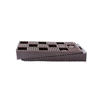 Image of Spacer Set, Serrated, Brown, 16 Pieces, 90mm x 45mm 15mm