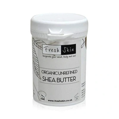 Image of Freshskin Beauty LTD 100g Shea Butter Certified Organic Unrefined, Cold Pressed, 100% Pure, Raw &amp; Natural